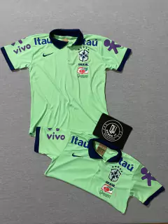 Camisa Seleção Brasileira Verde Polo Treino
