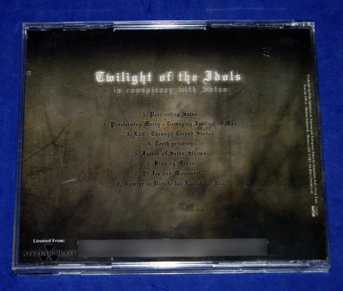 Gorgoroth - Twilight Of The Idols Cd - 2003