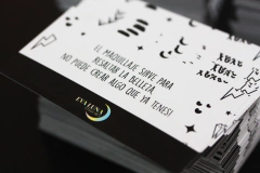 Tarjetas personales (9x5 cm) Frente x 500 U. Tarjetas personales (9x5 cm) Frente x 500 U.