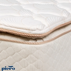 Colchon y Sommier Piero Legrand Pillow 200x200x34 (resortes) - comprar online