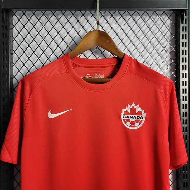 Camisa Titular Canadá Vermelha Copa 2022 - Masculina - Torcedor - Nike -  Futeboleiro Store