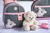 Kit urso cinza com rosa 3 peças- ENCOMENDA - comprar online
