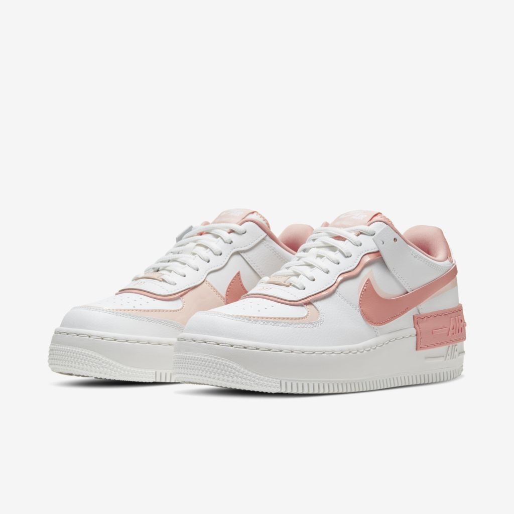 tênis nike feminino air force 1 low shadow branco