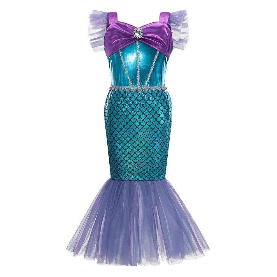 Roupa De Sereia Infantil Ariel