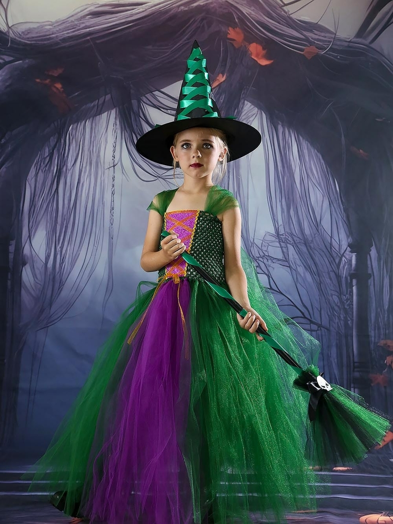 Fantasia Halloween Hocus Pocus Infantil - Festivo Festas