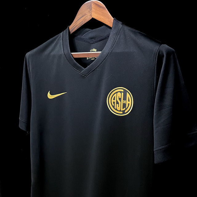Camisa San Lorenzo III 22/23 - Masculina Torcedor - Preta e Dourada