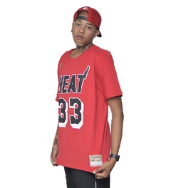 Camiseta Mitchell & Ness Miami Heat 33