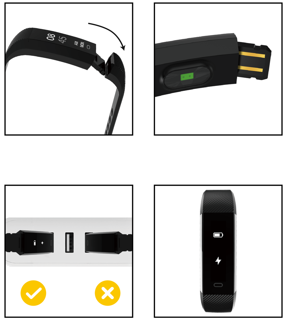 RELOJ SMARTBAND NOGA FITNESS NG-SB01 - videosuiza