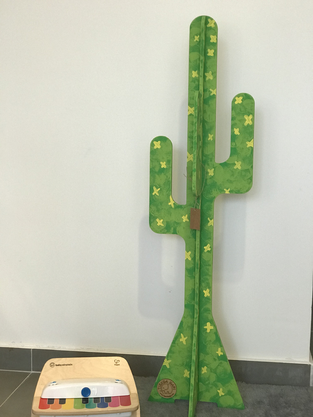 Perchero cactus intervenido artesanía - Tienda