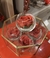 Rosa en vaso vidrio