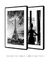 Imagem do Dupla de Quadros Decorativos Bailarina + Eiffel Noir