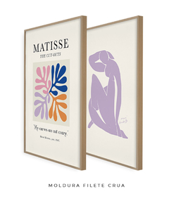 Dupla de Quadros Decorativos Matisse Corps + Coloful