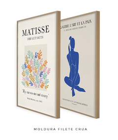 Dupla Quadros Decorativos Matisse Papier Coloré + Galerie Paix - comprar online