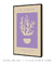 Quadro Decorativo Le Corail Lilac - VIPAPIER