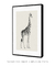 Quadro Pôster Girafa Vintage - comprar online