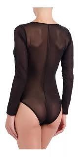 Body Manga Larga Black (76504) - comprar online