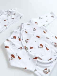 Ajuar Bear en bolsita de lienzo en internet