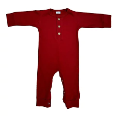 Pijama Milan OUTLET - Talle 1 a 3 meses, Ladrillo