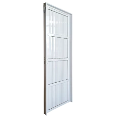 puerta aluminio ciega acanalada derecha - comprar online