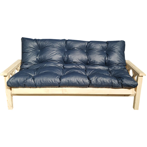 colchon futon negro - El Outlet Aberturas y Muebles