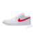 Tênis Nike Air Jordan 1 Low White University Red
