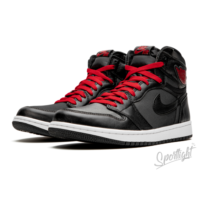 Tênis Nike Air Jordan 1 Retro High Og Black Gym Red