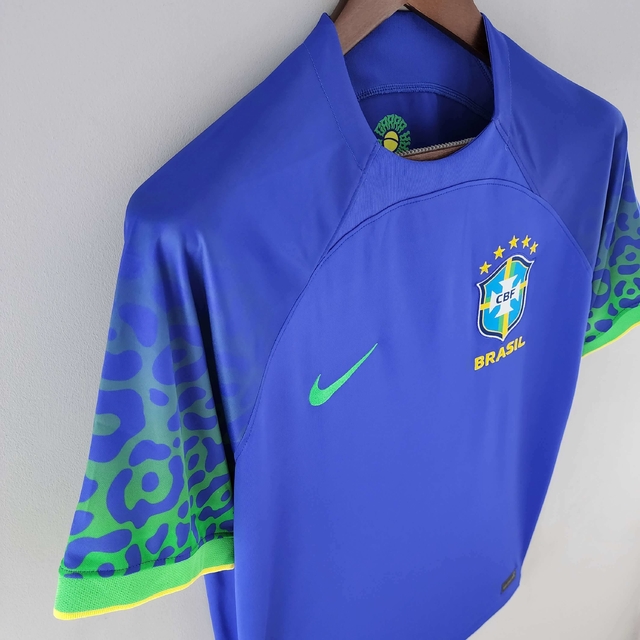 Camisa da Seleção Brasileira II Copa do Mundo 2022 a R$149,90