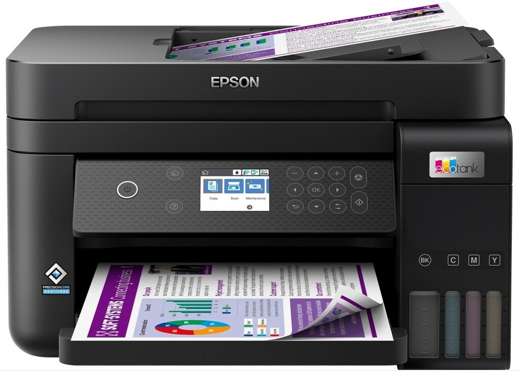 Multifuncional Epson EcoTank L6270, Color, Inyección, Tanque de Tinta,  Inalámbrico, Print/Scan/Copy