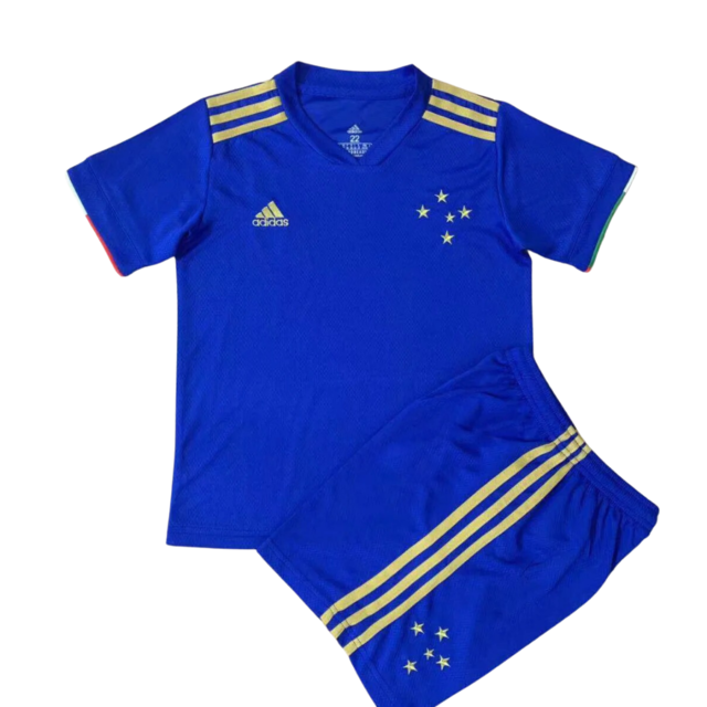 camisa cruzeiro adidas infantil