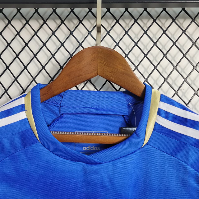 Camisa Itália I 2023/24 Feminina Adidas - Azul