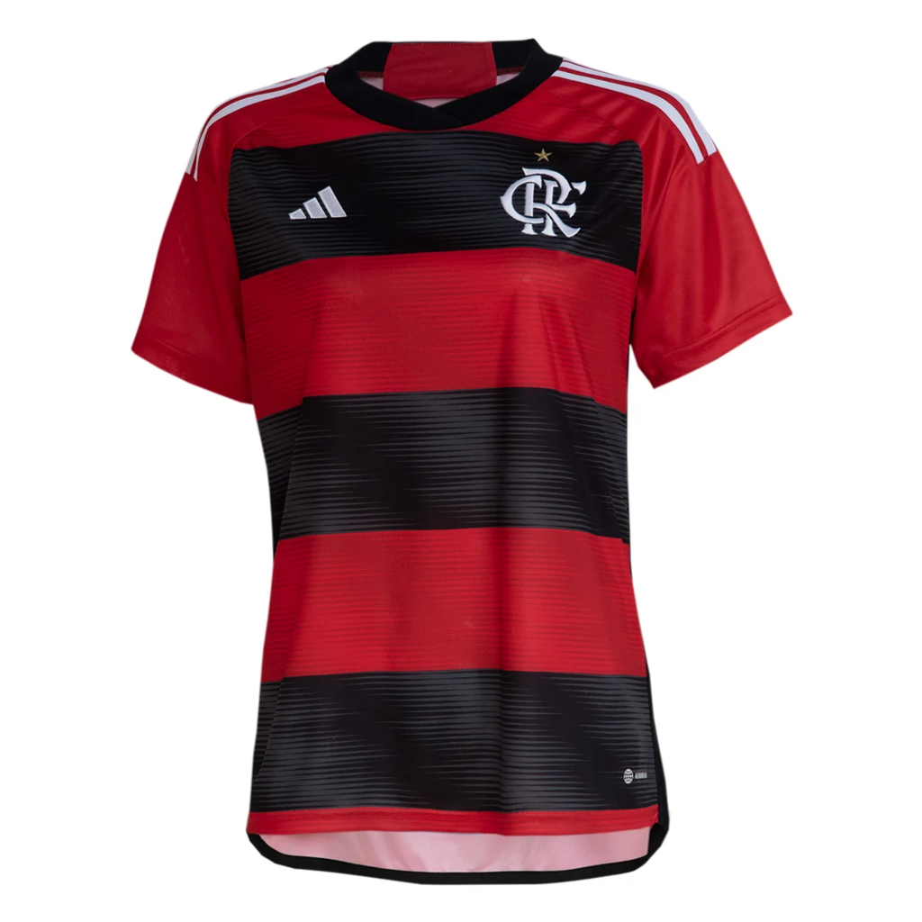 Camisa Internacional I 23/24 - Feminina Adidas - Vermelho