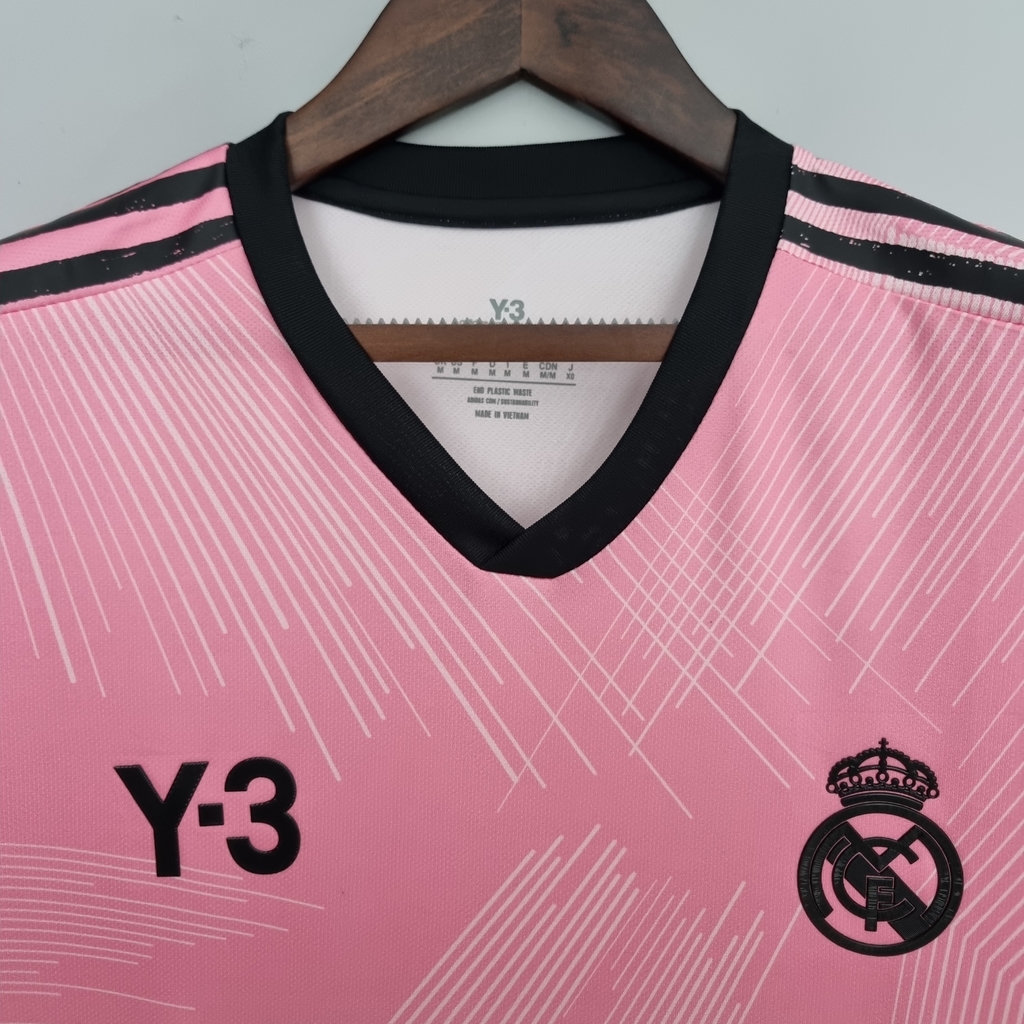 Camisa Real Madrid Goleiro Y-3 IV 21/22 Torcedor Adidas - Rosa