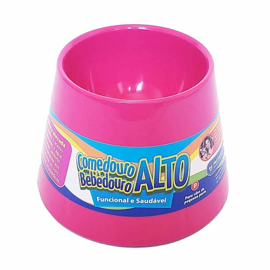 Brinquedo e Comedouro Pet Games Labirinto Pink para Cães e G