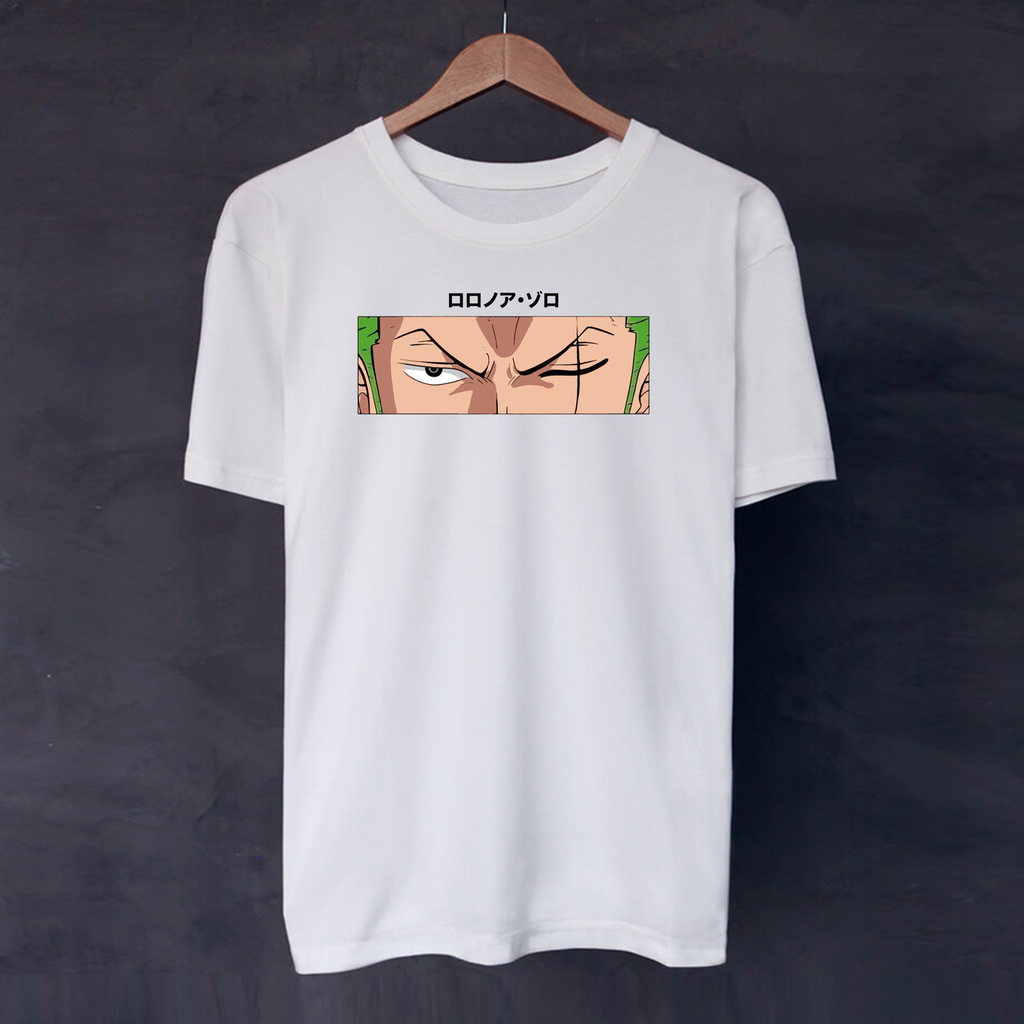 Camiseta Zoro One Piece Eyes - Comprar em Guerra Nerd
