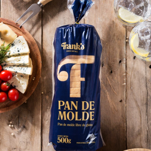 PAN DE MOLDE SIN TACC X 500GR- FRANK