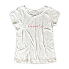 Camiseta Feminina Estampa Amor - TSHRT COMERCIO DE VESTUARIO LTDA