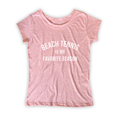 Camiseta Feminina Estampa Beach Tennis Season - loja online