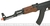 CYMA Standard Full Metal AK47-S Airsoft AEG Rifle culata plegable de acero madera real - VETA