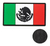 Parche Insignia Táctico Militar Pvc Bandera México Tricolor