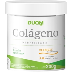 Colágeno Hidrolisado Verisol 200g Limão Duom