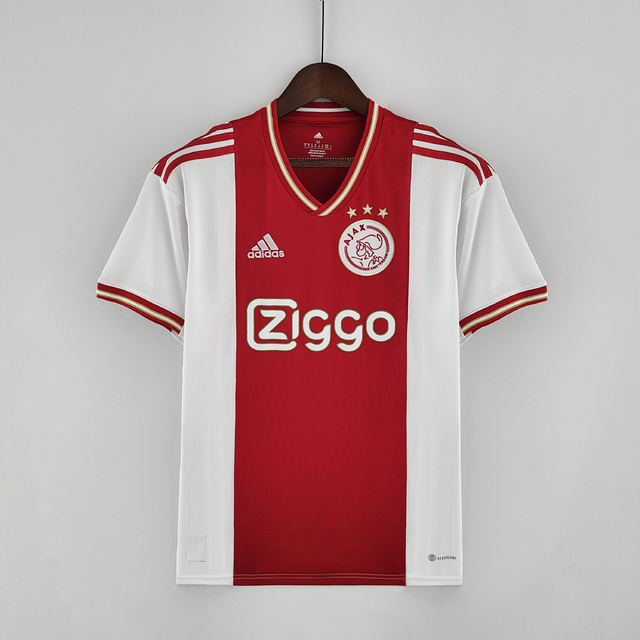Camisa Ajax Home 22-23-Vermelho por R$ 159,90 - Frete Grátis