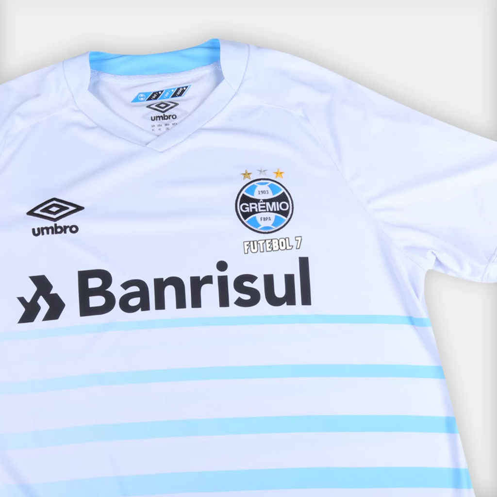 camisa branca do gremio