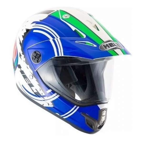 Capacete Helt Cross Vision Italy - Helio Motos Outlet