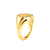 Anel Ouro Amarelo 18k e 26 pontos de Diamantes - comprar online