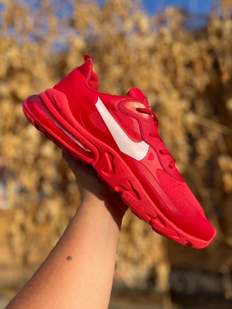 nike 270 react vermelho