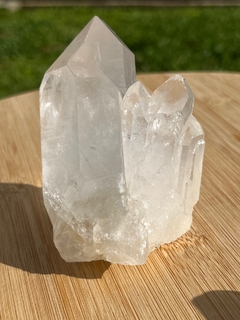 Drusa de quartzo cristal