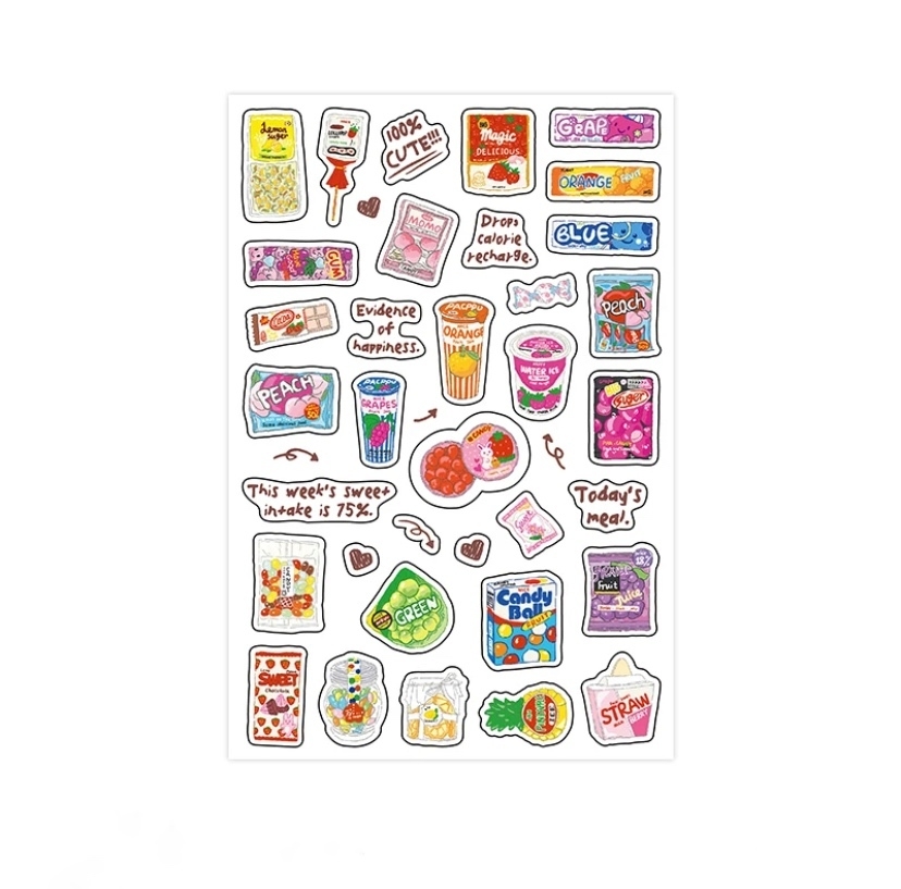 Stickers Food Date Comprar en Casita Mágica