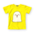 Camiseta Amarela de Fantasminha