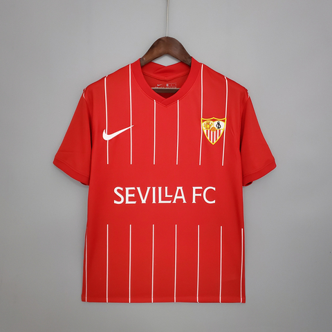 Camisa Sevilla Away II 21/22 Torcedor Masculina Nike - Vermelha