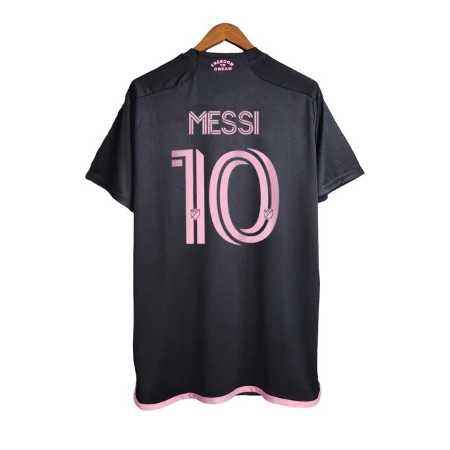 Camisa Inter Miami Away 2023-2024 Torcedor Adidas Feminina - Preto